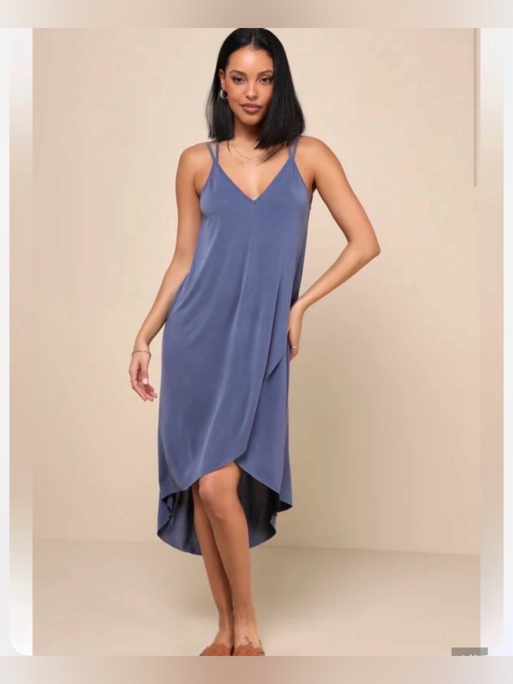 Lulu’s Lush Mood & Melody High Low Dress